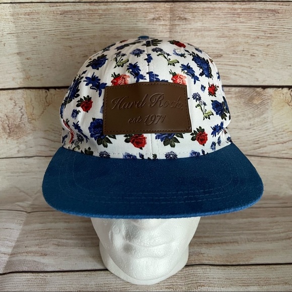 Hard Rock Cafe Floral Hat adjustable - Picture 1 of 7